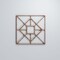 Ekena Millwork Small Jamestown Decorative Fretwork Wood Wall Panels, Walnut, 11 3/8"W x 11 3/8"H x 3/8"T WALW12X12X0375JTNWA - alternate 2
